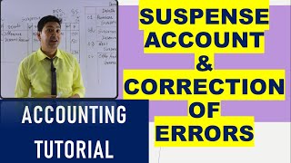 Suspense Account and Correction of Errors [upl. by Geddes]