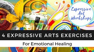 Four Expressive Arts Exercises [upl. by Htinnek341]