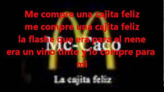 La cajita feliz Letra Mc Caco [upl. by Hinkle799]