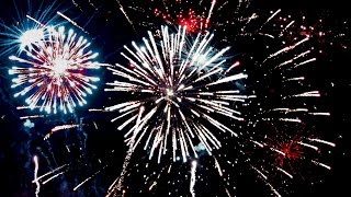 Fireworks • 1 Hour Ambience Video • Desensitization for Dogs Cats Horses and Other Animals [upl. by Storm]