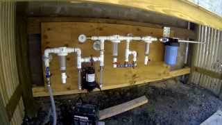 How to Filter and Purify Rainwater  Earthship Style WOM [upl. by Bores]