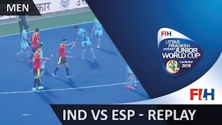 India v Spain  Men’s Hockey Junior World Cup Lucknow [upl. by Eelyma]