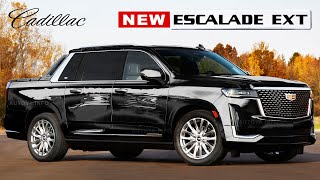 2022 Cadillac Escalade EXT Sport rendered As New Luxury Truck based on 2021 Platinum Model [upl. by Aronow206]