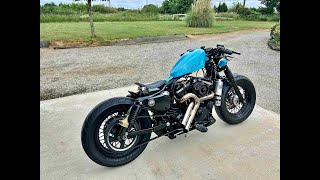 In depth tour Custom Harley Davidson FortyEight [upl. by Nogem]