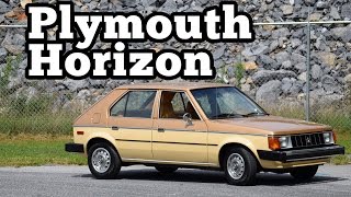 1985 Plymouth Horizon Regular Car Reviews [upl. by Ligriv]