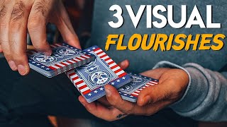 Learn 3 FANCY Flourish Moves Cardistry amp Magic Tutorial [upl. by Selig587]