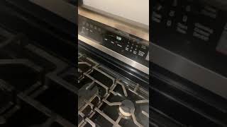 How to set the clock on a LG stove [upl. by Luhar949]