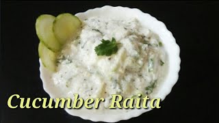 How to Make Cucumber Raita  Kakdi nu Raitu  Instant Raita  Indian Curd Recipe [upl. by Roberson926]