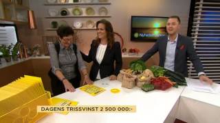 Se de fyra mest klickade Trissvinnarna  Nyhetsmorgon TV4 [upl. by Orlando]