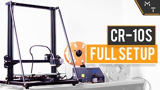 Creality CR10S Full Assembly To Print Guide [upl. by Anad157]