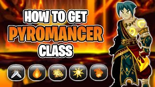 How To Get The Pyromancer Class  AQW [upl. by Karole561]