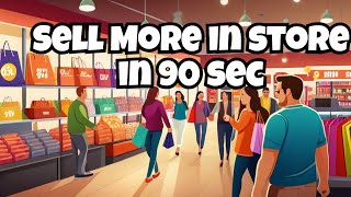 How To Sell More In Your Retail Store in 90 seconds [upl. by Kristal]