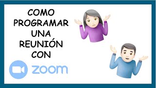 Como CREAR una REUNION en ZOOM PC TUTORIAL [upl. by Nahshu]