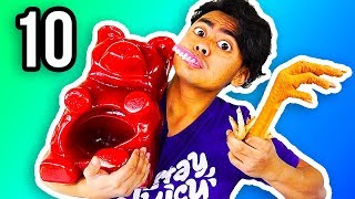 REAL FOOD VS GUMMY FOOD 10 [upl. by Carly]