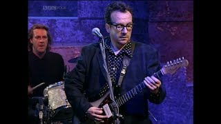 Elvis Costello quotWatching The Detectivesquot live BBC 1996 HD [upl. by Uhej251]