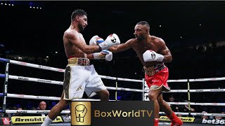 FEUD Settled Amir Khan VS Kell Brook  FULL FIGHT HIGHLIGHTS [upl. by Jonette361]