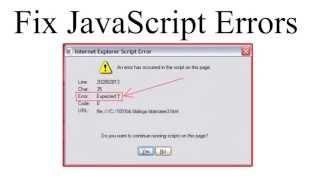 HOW TO FIX JAVASCRIPT ERRORS THE WASY WAY [upl. by Strage]