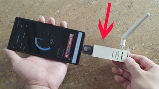 What happens if you plug the USB WiFi Adapter into your phone [upl. by Nitnerb]