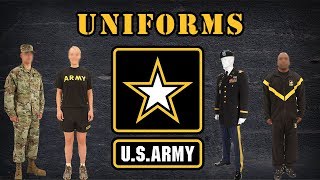 Uniforms in the US Army [upl. by Ringler]