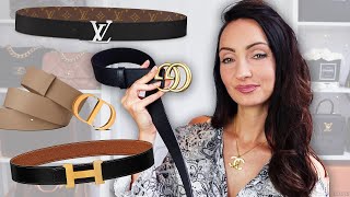 5 BEST Designer Belts 2021 😮 ft Hermes Gucci Louis Vuitton Dior [upl. by Anileuqcaj538]