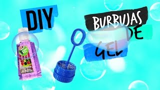 DIY COMO HACER BURBUJAS DE GEL aaxlejh [upl. by Tiny]