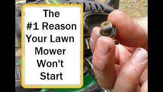 How to fix a lawn mower that wont start  Ten Minute DIY Repair [upl. by Nnylanna877]