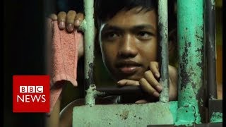 Inside Manila City Jail One mans 16year wait for his day in court  BBC News [upl. by Karab]