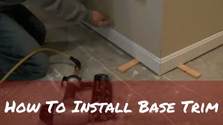 How to Install Base Trim [upl. by Aslehc]