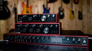 Focusrite Scarlett Gen 3 Audio Interfaces  Product Features and Specifications [upl. by Jere869]