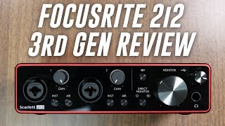 Focusrite Scarlett 2i2 3rd Gen USB Audio Interface Review  Explained [upl. by Geddes]