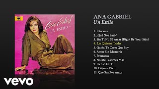 Ana Gabriel  Lo Quiero Todo Cover Audio [upl. by Nayt]