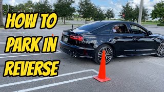 HOW TO PARK IN REVERSE EASILY REVERSE PARKING STEP BY STEP [upl. by Idihsar]