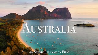 Australia 4K  Scenic Relaxation Film With Calming Music [upl. by Stormie]