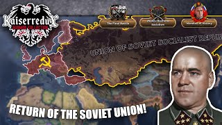 The Soviet Union Strikes Back  HOI4 Kaiserredux Zhukovs Russia [upl. by Ellehcin]