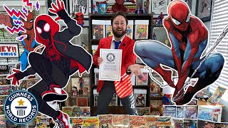 Biggest SpiderMan Collection  Guinness World Records [upl. by Laurance]