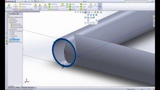 Como hacer estructuras tubulares en solidworks [upl. by Meekyh42]