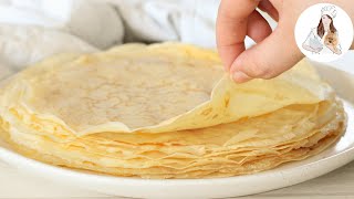 How to make Crepes  French Crepe Recipe [upl. by Cl800]