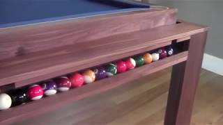 Ricochet Ball Return Rollover Pool Table [upl. by Adiahs452]