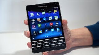 BlackBerry Passport Review [upl. by Narhet510]