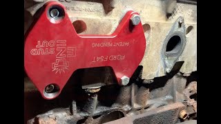 EZ Stud Out Ford 54 exhaust studs removal [upl. by Valoniah]