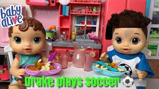 Baby Alive Abby and Drake afternoon Routine [upl. by Win815]