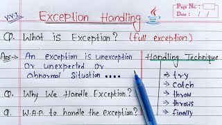 Exception Handling in Java  ArithmeticException [upl. by Engel]