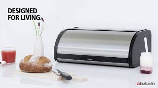 Brabantia Roll Top Bread Bin  Brabantia [upl. by Ydwor]