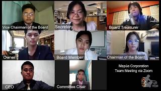 Virtual Team Meeting Role Play [upl. by Iong427]