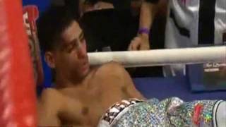 Amir Khan Knocked out in 30 seconds v Breidis Prescott Full Fight ko knockout [upl. by Novyart]