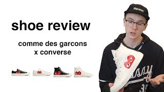 Comme des Garcons x Converse Review [upl. by Yrrej656]