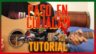 Paso En Culiacan  Junior H x Natanael Cano  Requinto Tutorial TABS  Guitarra  Acordes sin capo [upl. by Nertie]