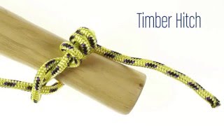 How to Tie a Timber Hitch [upl. by Immat]