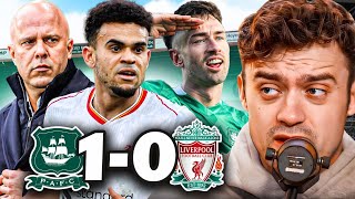 PLYMOUTH ARGYLE 10 LIVERPOOL REACTION [upl. by Rutherford534]