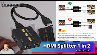 HDMI Splitter 1 in 2 Out [upl. by Allehcram92]